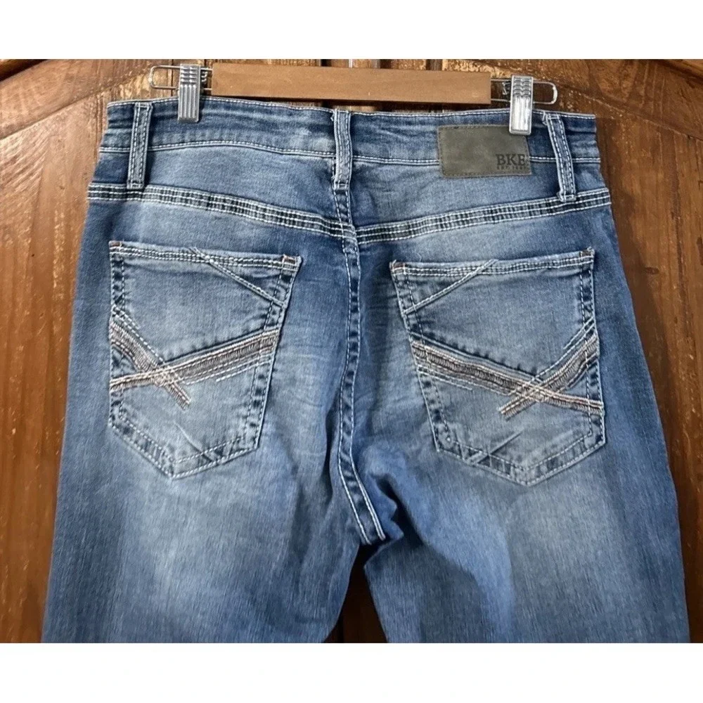 Mens Buckle BKE Jake Jeans Straight Leg Stretch Sz 32 32x32